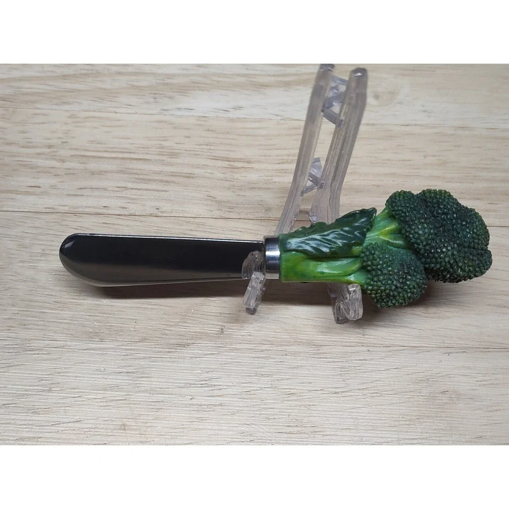 Boston Warehouse Cheese / Butter Spreader Broccoli Shaped
